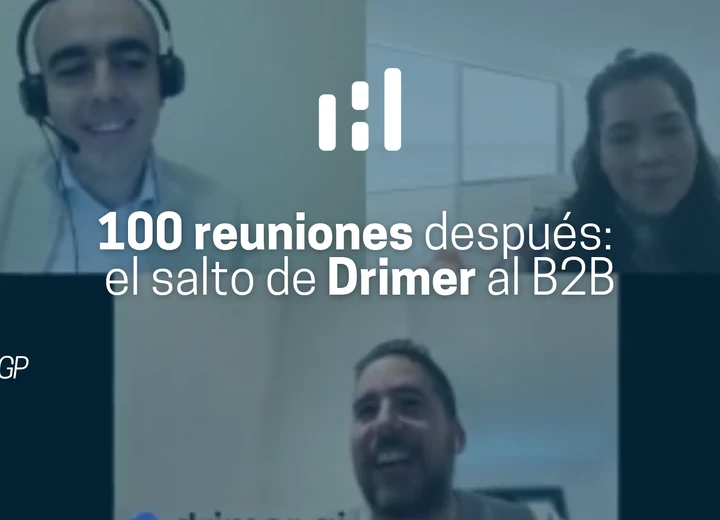 100 meetings later: Drimer's leap into B2B