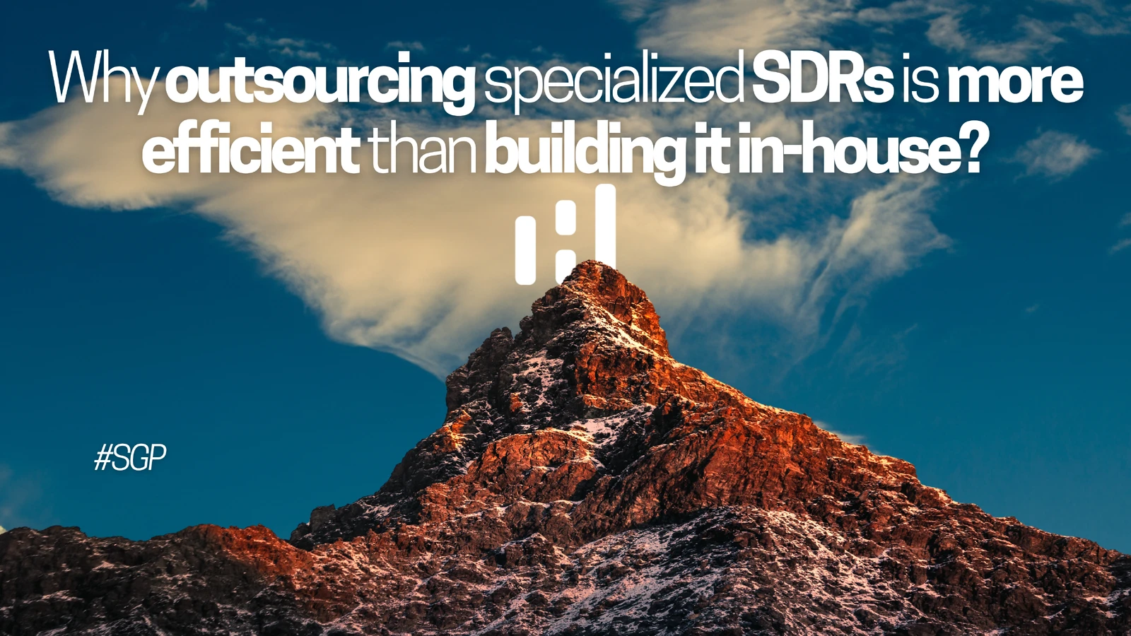 Sales growth partnership: Why outsourcing specialized SDRs is more efficient than setting it up in-house?