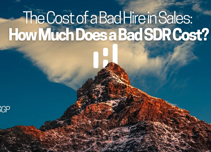 The Hidden Cost of a Non-Performing SDR: How Much Does a Sales 