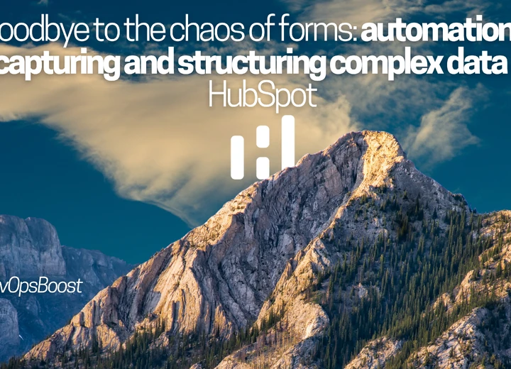 Goodbye to the chaos of forms: automation of capturing and structuring complex data in HubSpot