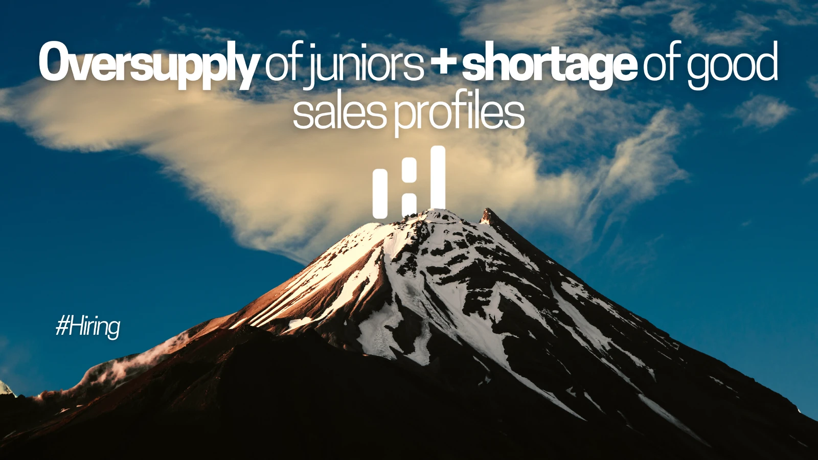 Oversupply of juniors + shortage of good sales profiles: the paradox that blocks your sales team